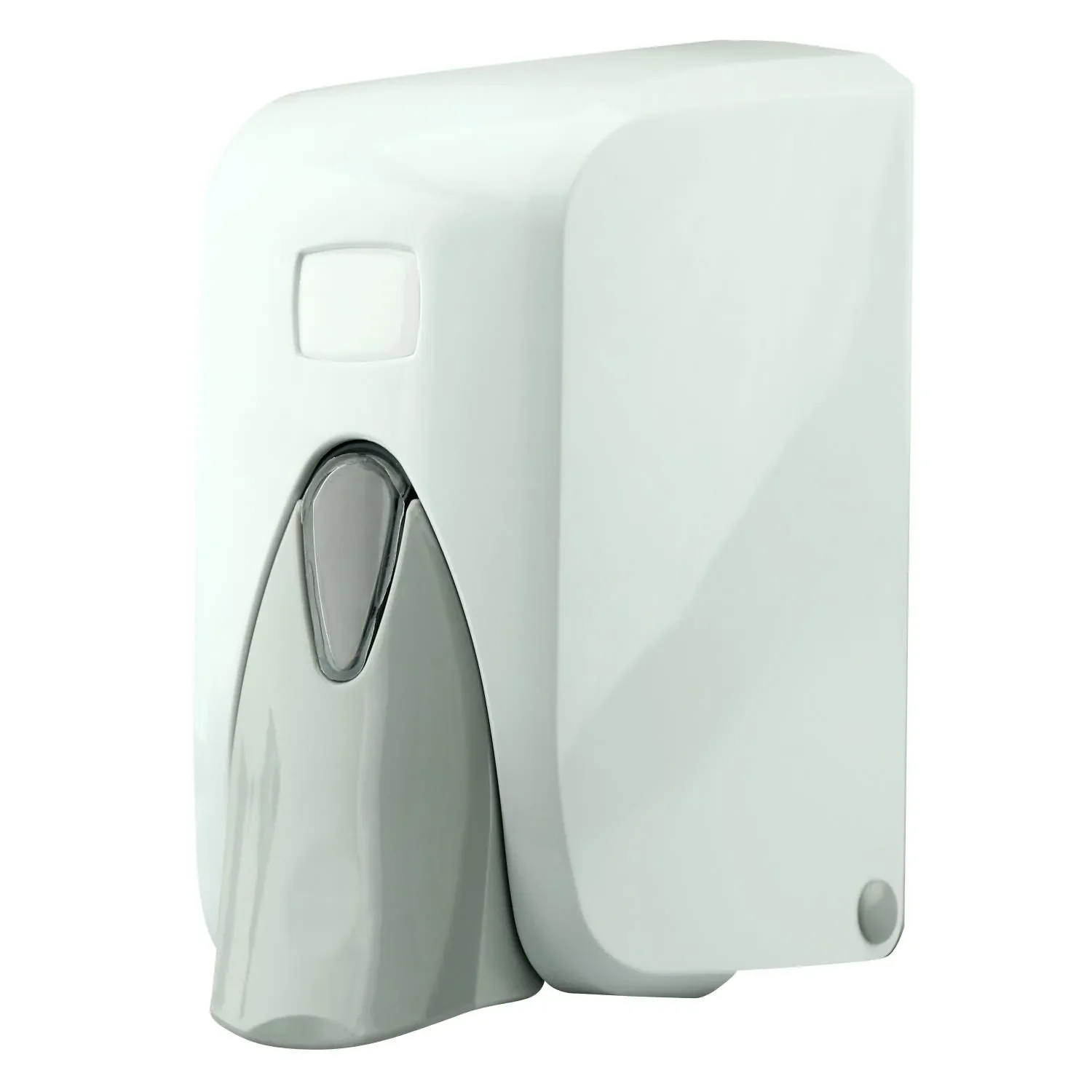 BIO-LINN Dosierspender für 500 ml Füllmenge weiß Kunststoff abschließbar