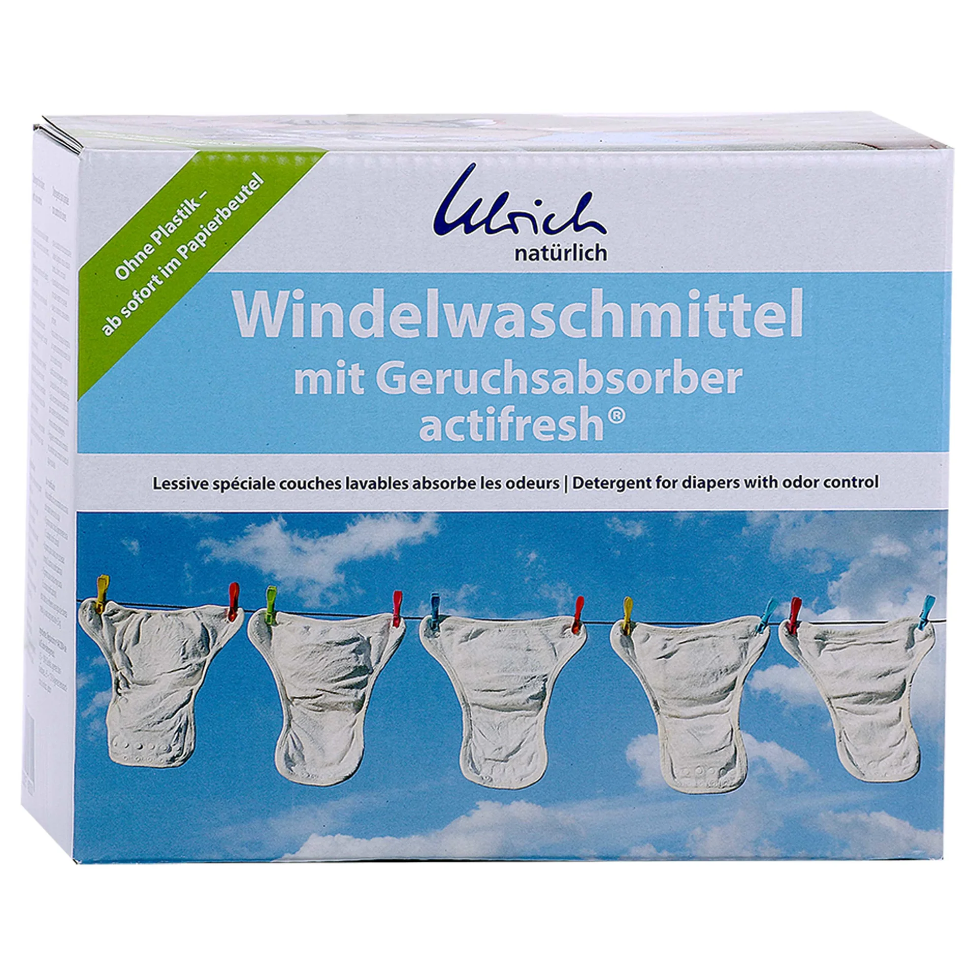 ULRICH natürlich Windelwaschmittel 2 kg Pulver