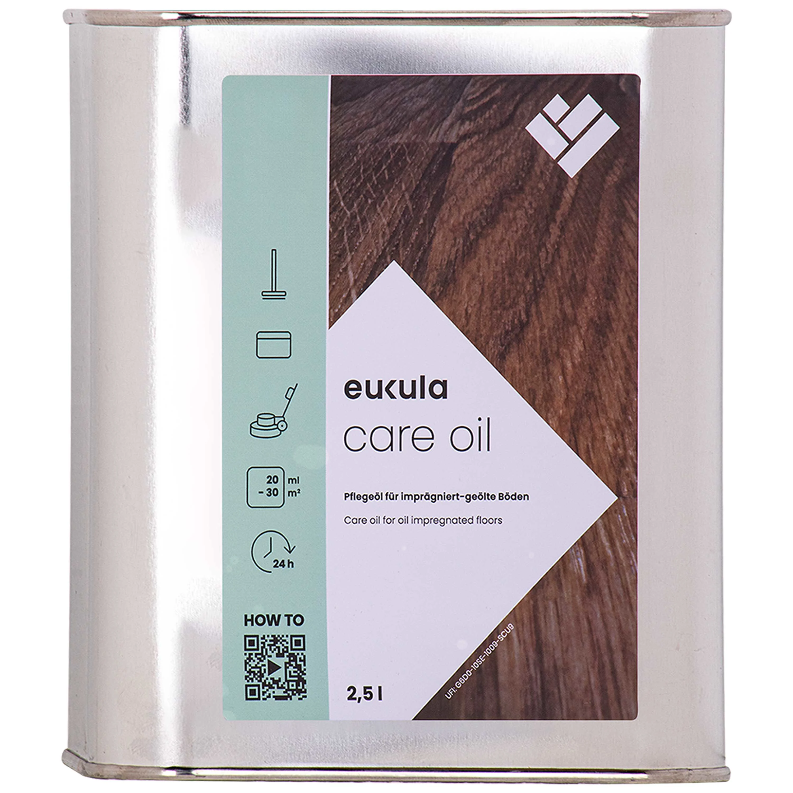 eukula care oil Pflegeöl 2,5 Liter