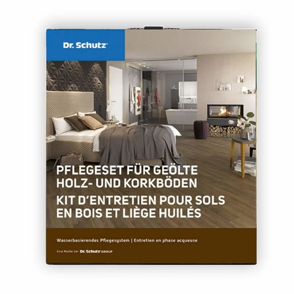 DR. SCHUTZ Pflegeset für geölte Holz- und Korkböden