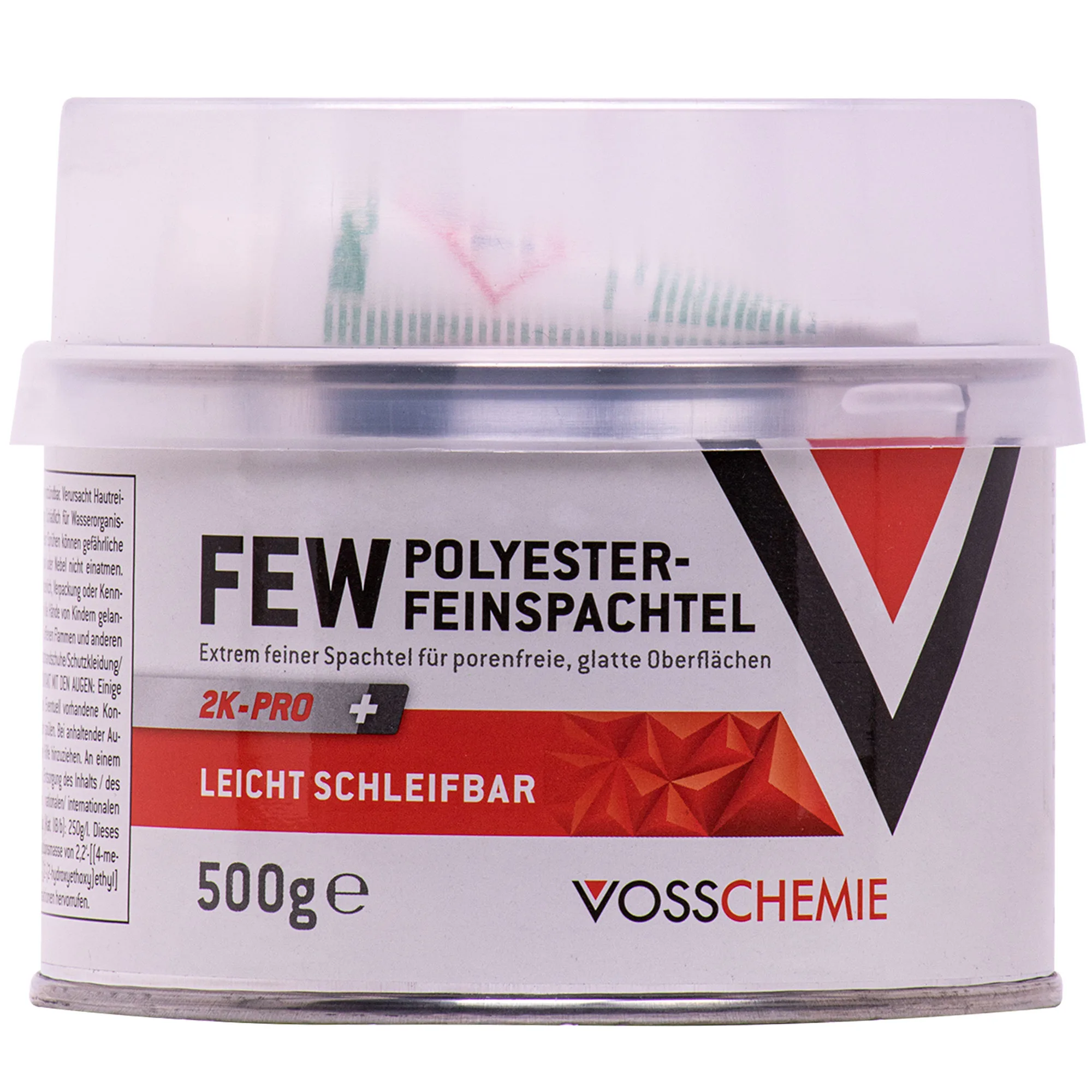 VOSSCHEMIE Few Feinspachtel 2-K Polyesterspachtelmasse 500 g