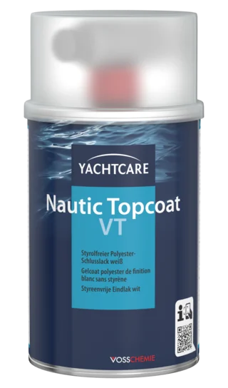 YACHTCARE Nautic Topcoat VT inkl. Härter 1000 g - Schlusslack weiß