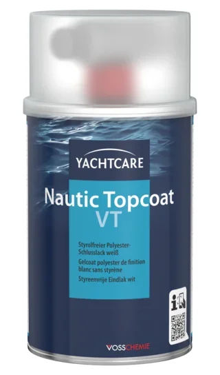 YACHTCARE Nautic Topcoat VT inkl. Härter 500 g - Schlusslack weiß