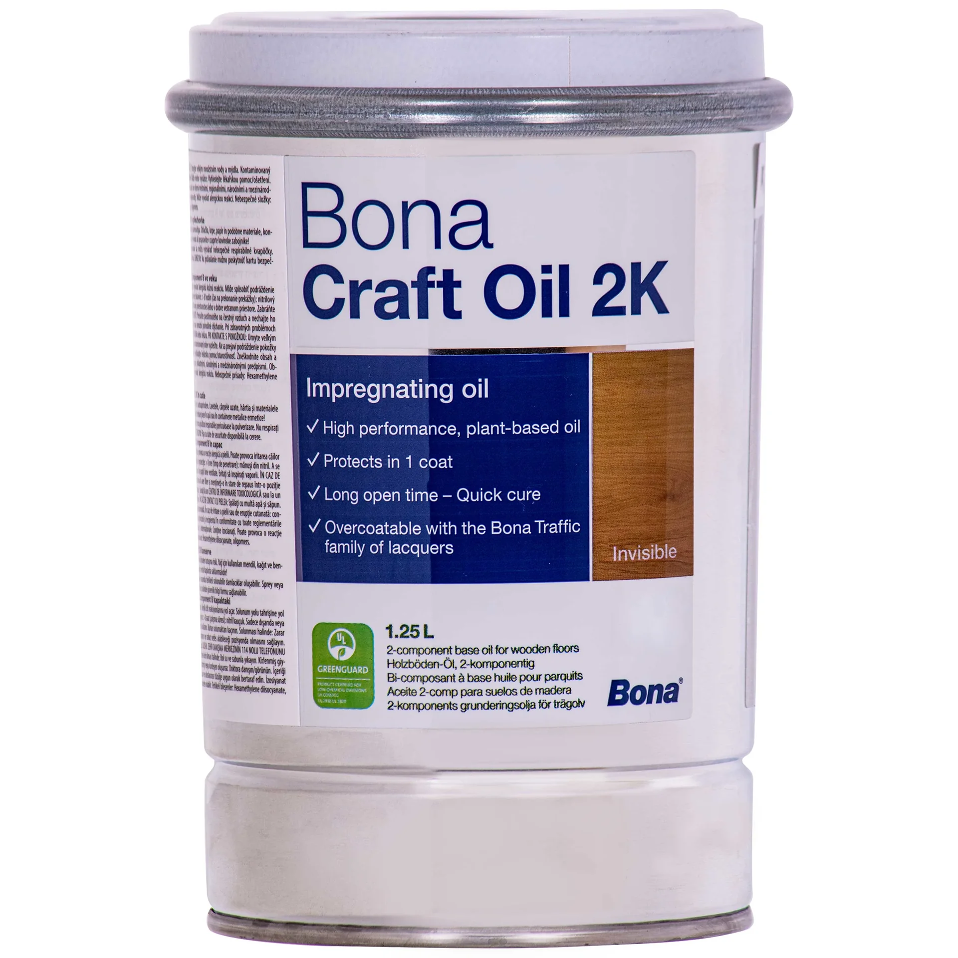 BONA Craft Oil 2K Invisible 1,25 Liter
