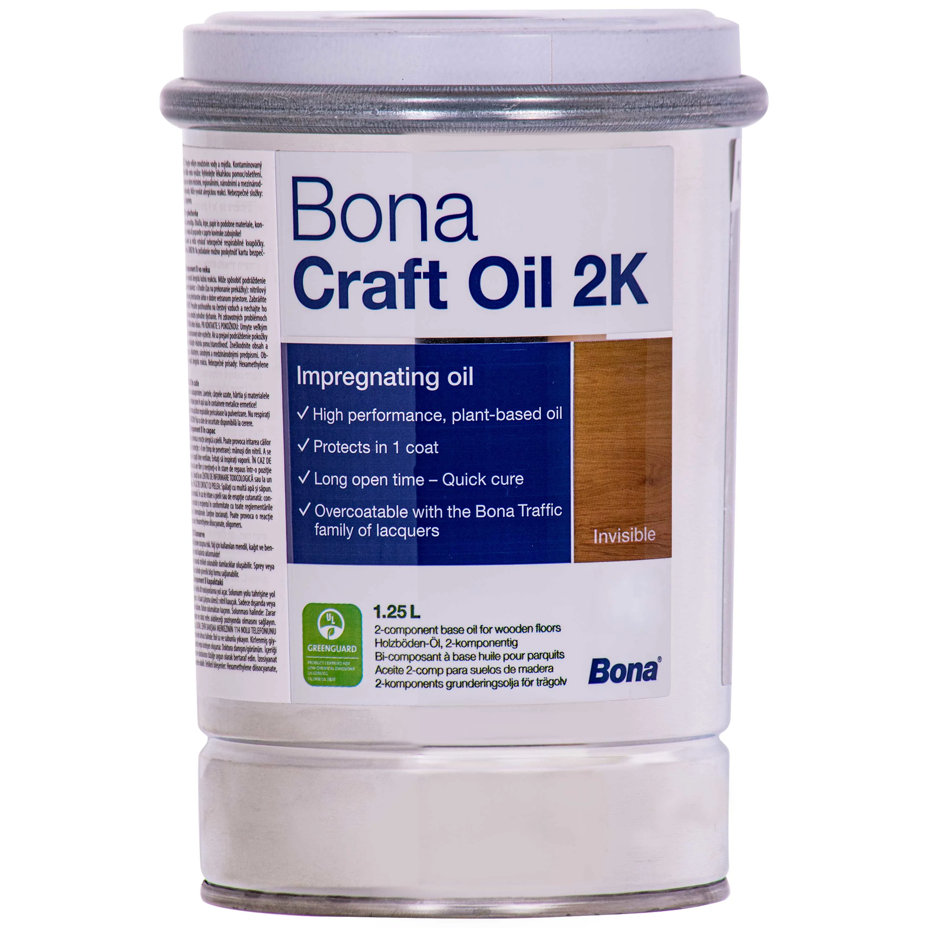 BONA Craft Oil 2K Invisible 1,25 Liter