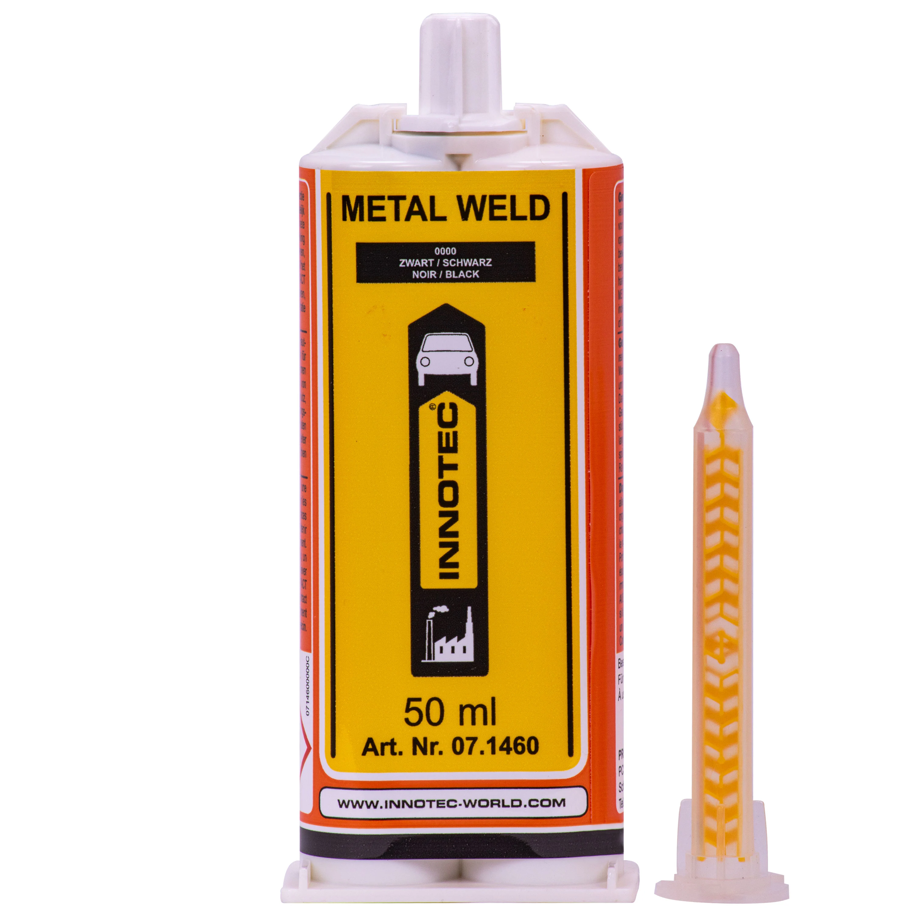 INNOTEC Metal Weld 50 ml 2K Metallkleber schwarz
