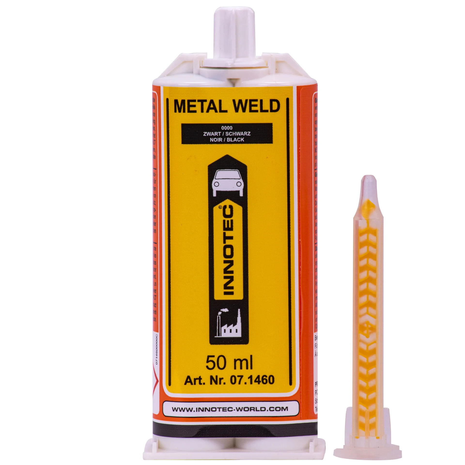 INNOTEC Metal Weld 50 ml 2K Metallkleber schwarz