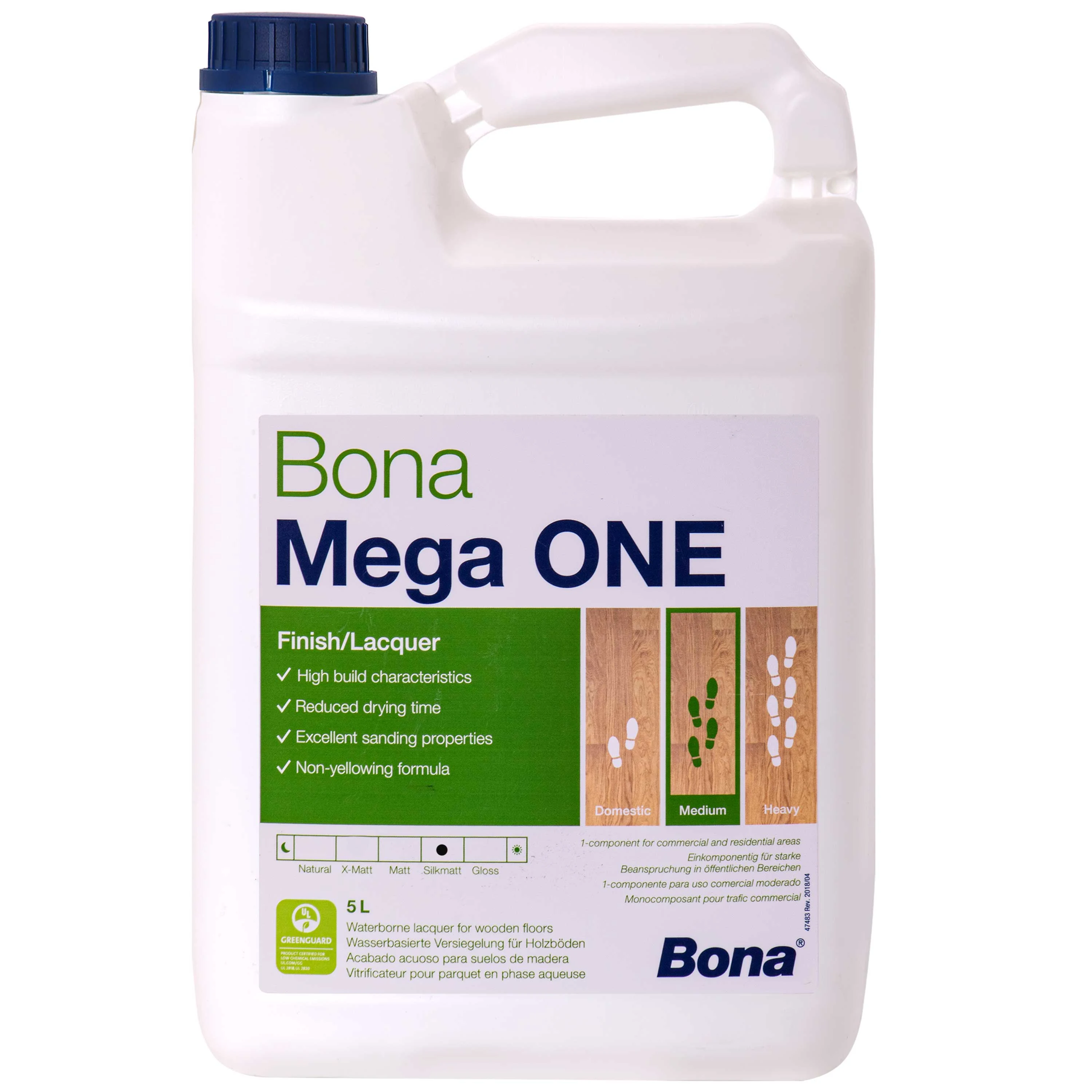 BONA MEGA One halbmatt 5 Liter Versiegelung