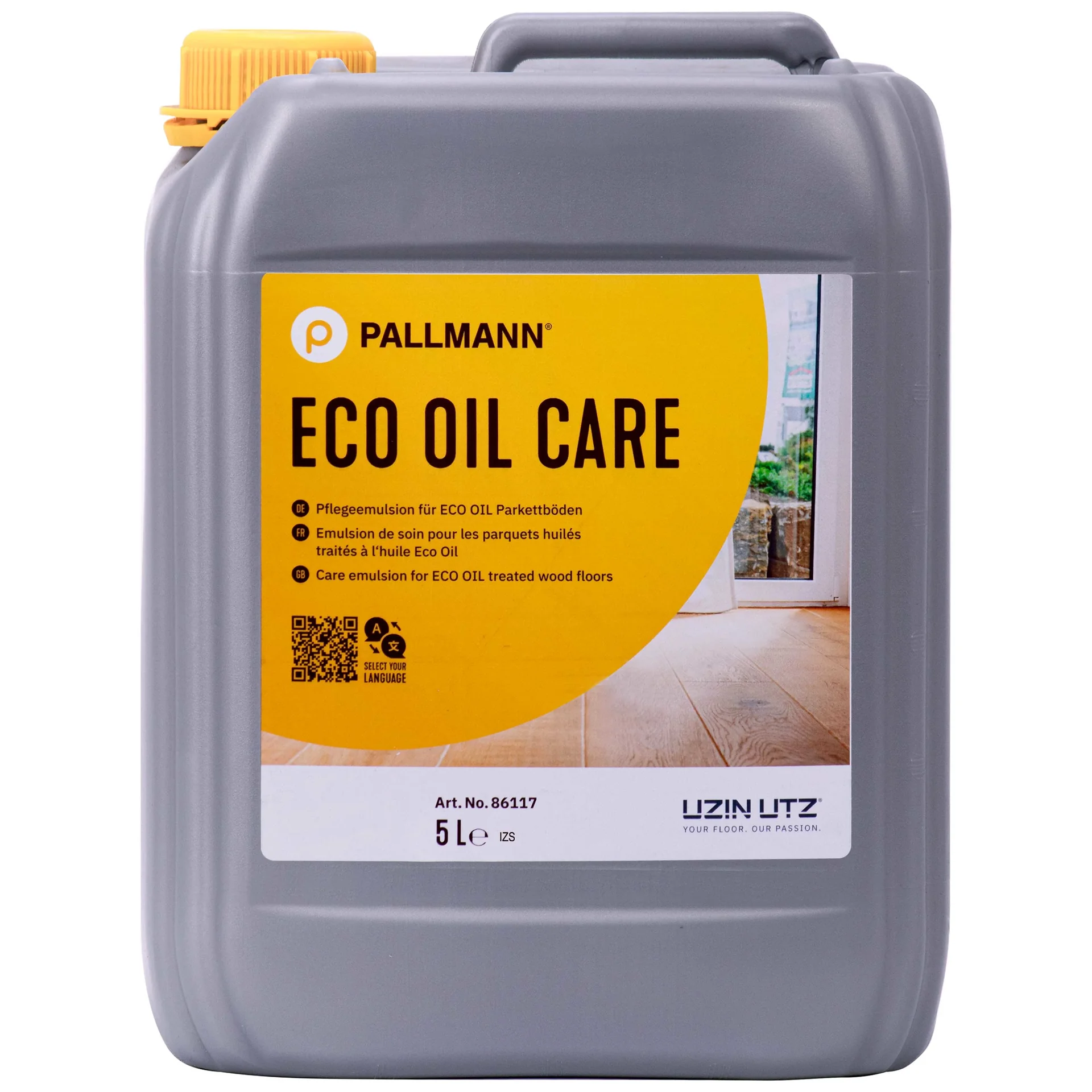 PALLMANN ECO OIL CARE 5 Liter für geölte Parkettböden
