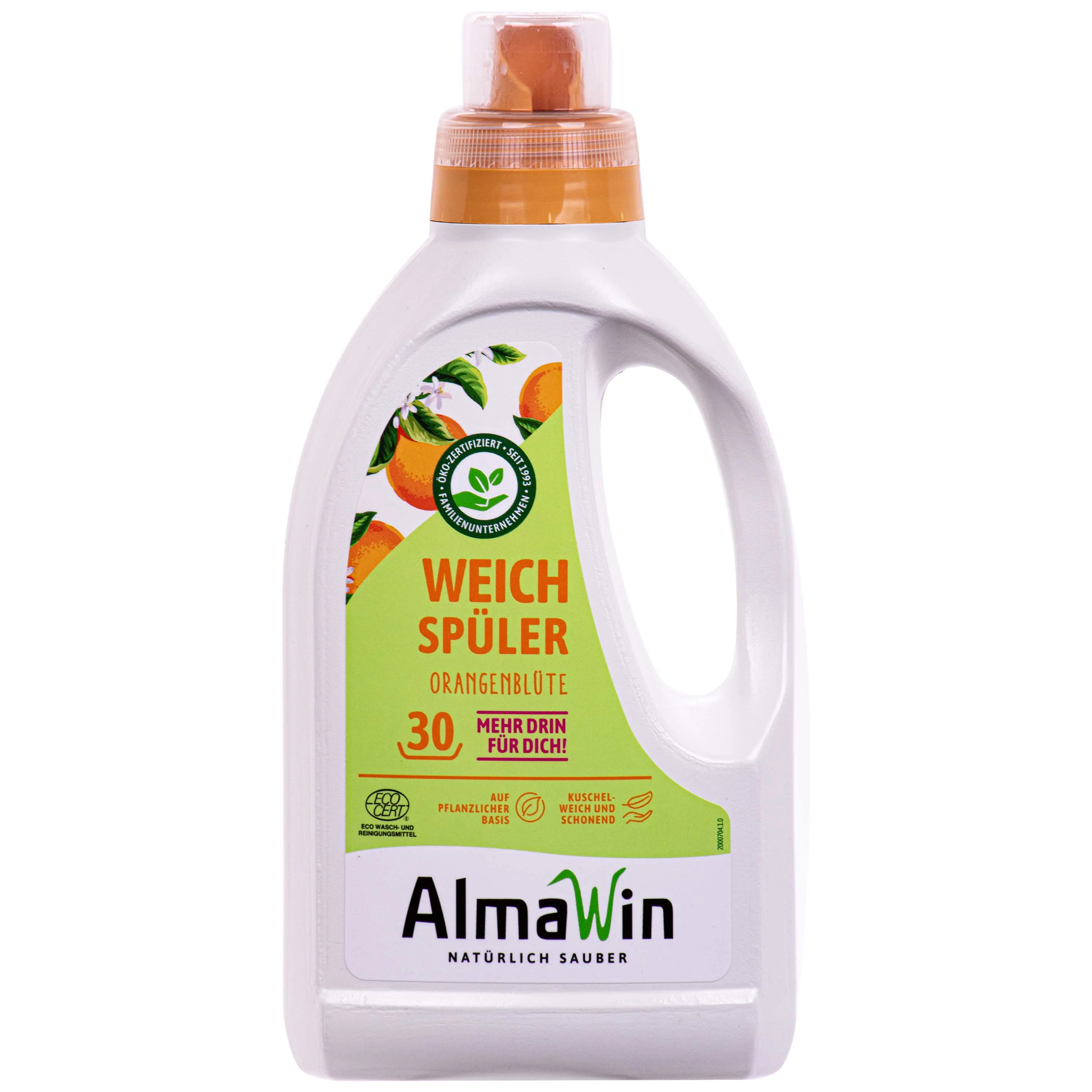 ALMAWIN Weichspüler 750 ml mit Orangenblüte