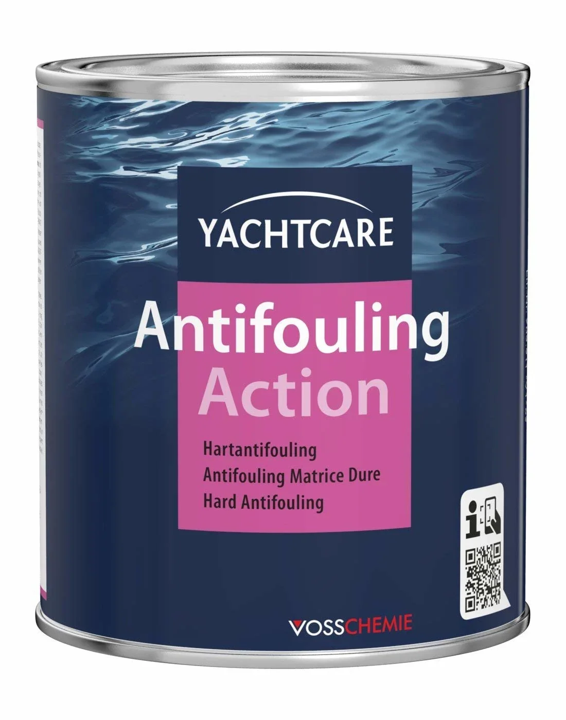YACHTCARE Antifouling Action Hard AF 750 ml blau