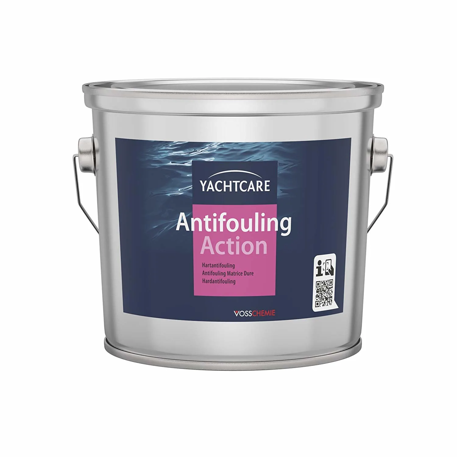 YACHTCARE Antifouling Action Hard AF 2,5 Liter off white grau-weiß