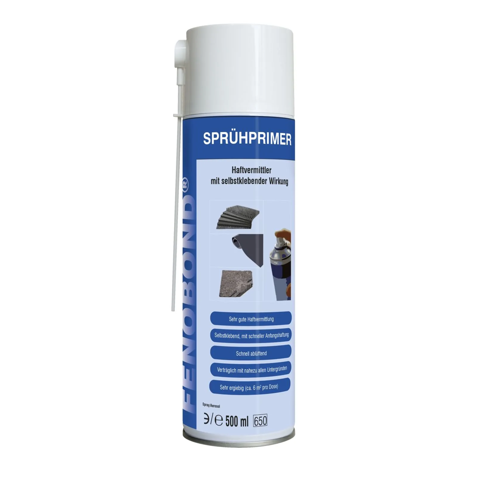 FENOPLAST Fenobond Sprühprimer 500 ml Aerosol Sprühflasche