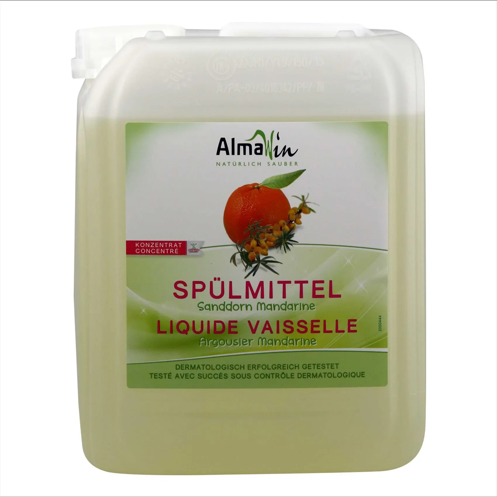 ALMAWIN Spülmittel Sanddorn Mandarine 5 Liter