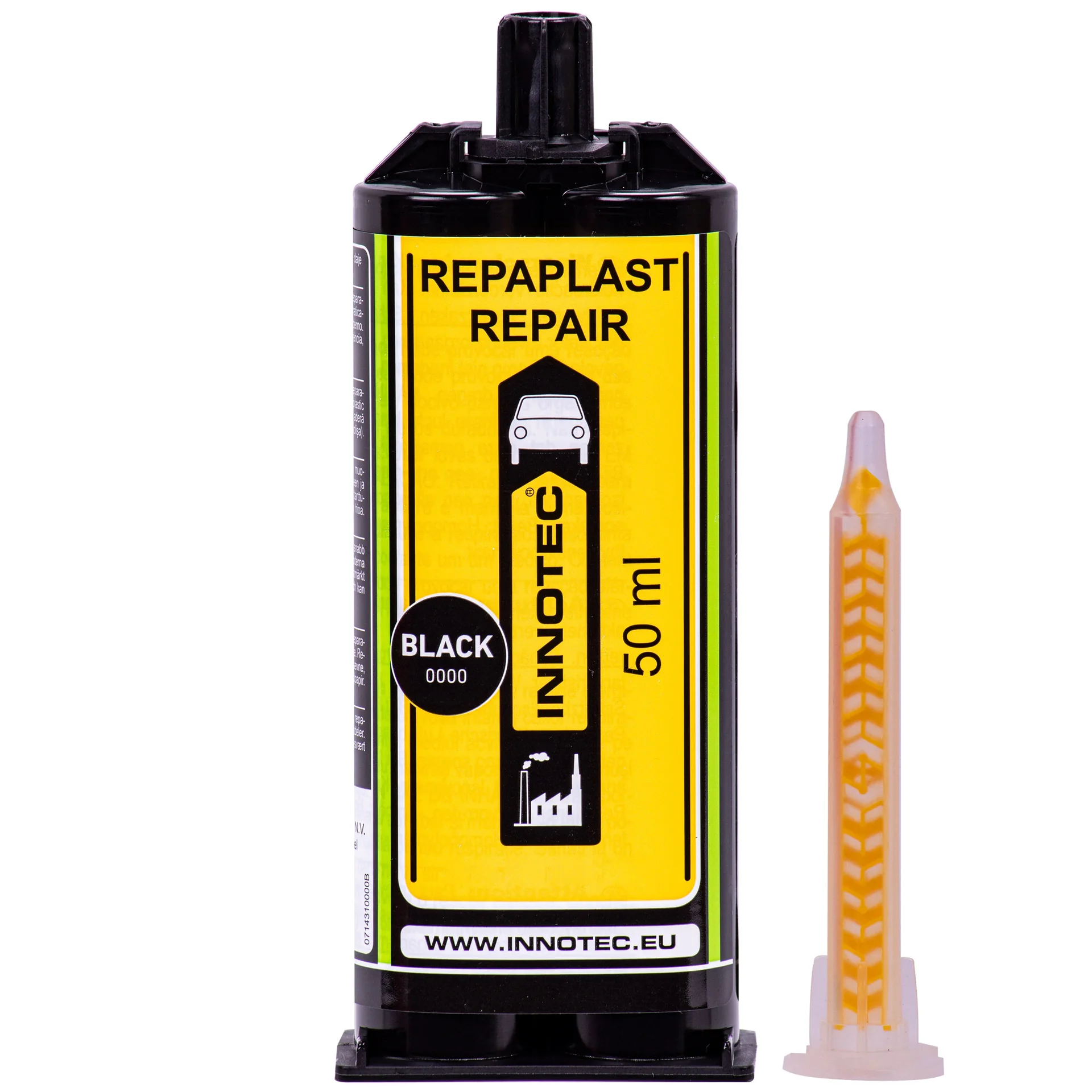 INNOTEC Repaplast Repair 50 ml schwarz Doppelkartusche
