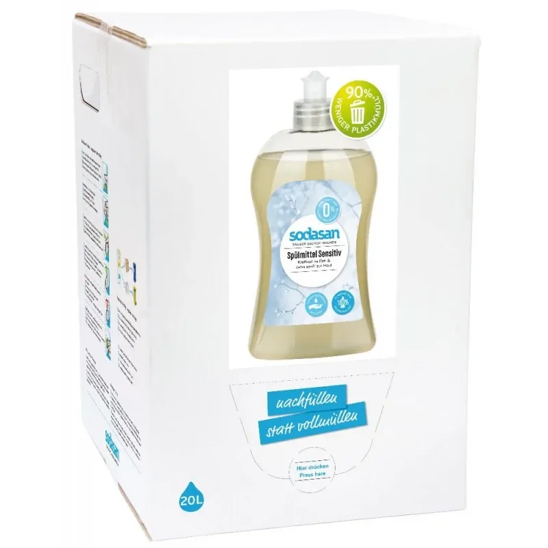 SODASAN Spülmittel Sensitive 20 Liter Bag in Box
