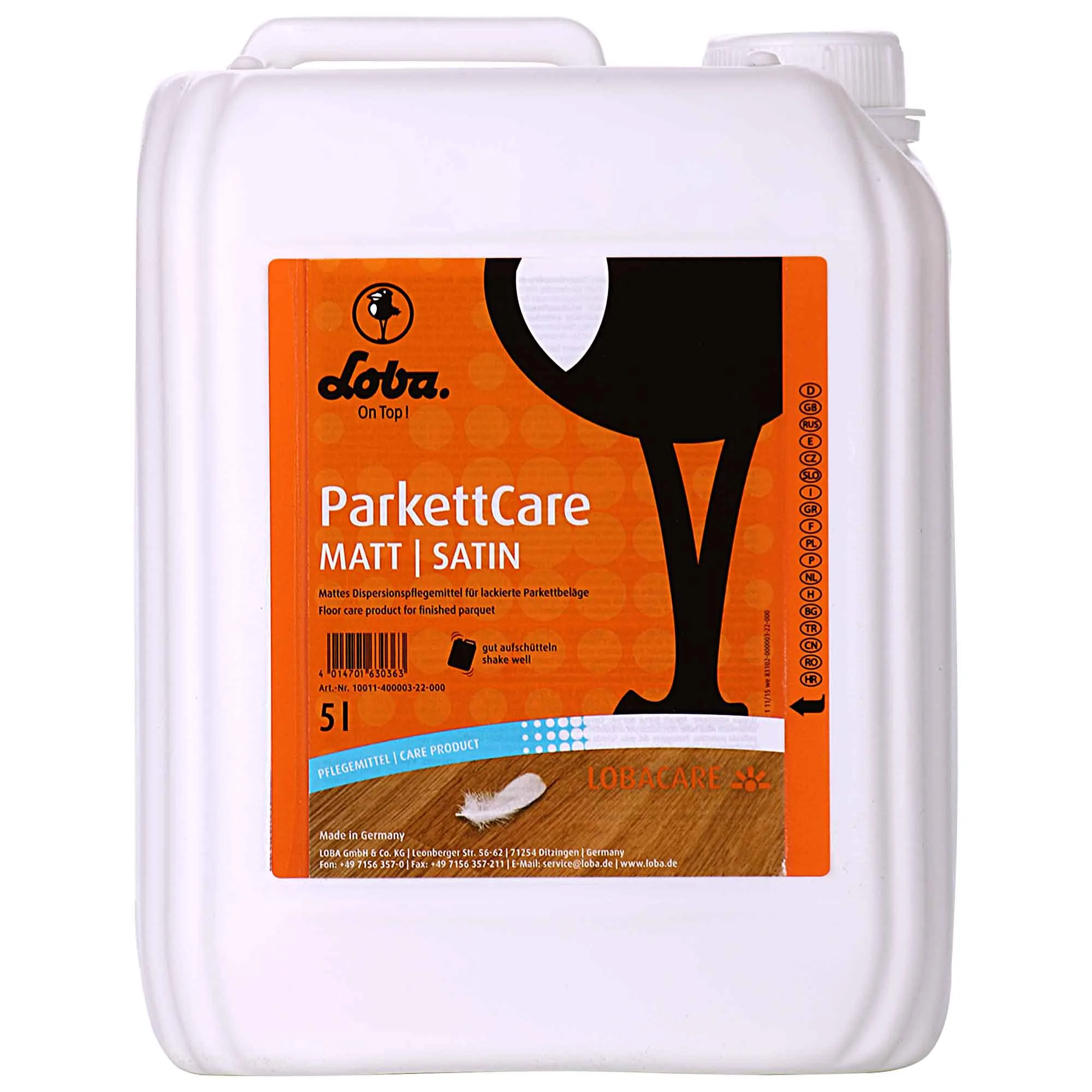 LOBA ParkettCare matt 5 Liter