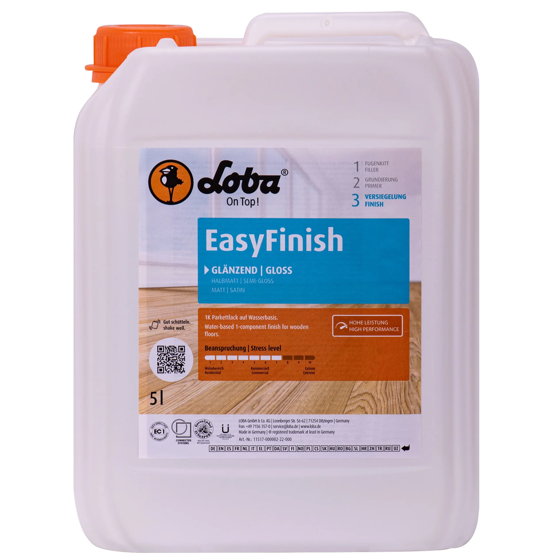 LOBA EasyFinish 5 Liter glänzend