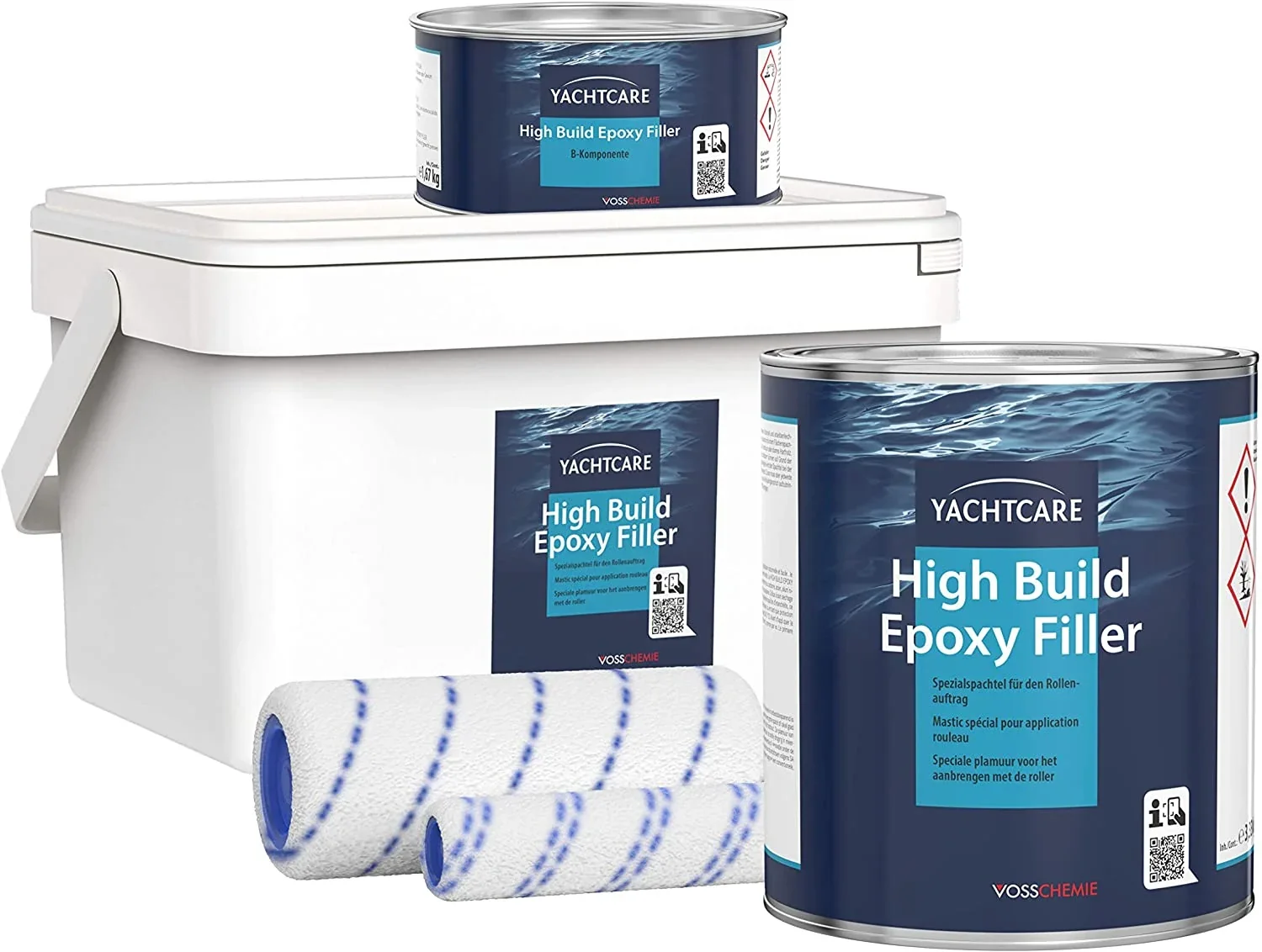 YACHTCARE High Build Epoxy Fiber Filler 5 kg Epoxidspachtelmasse