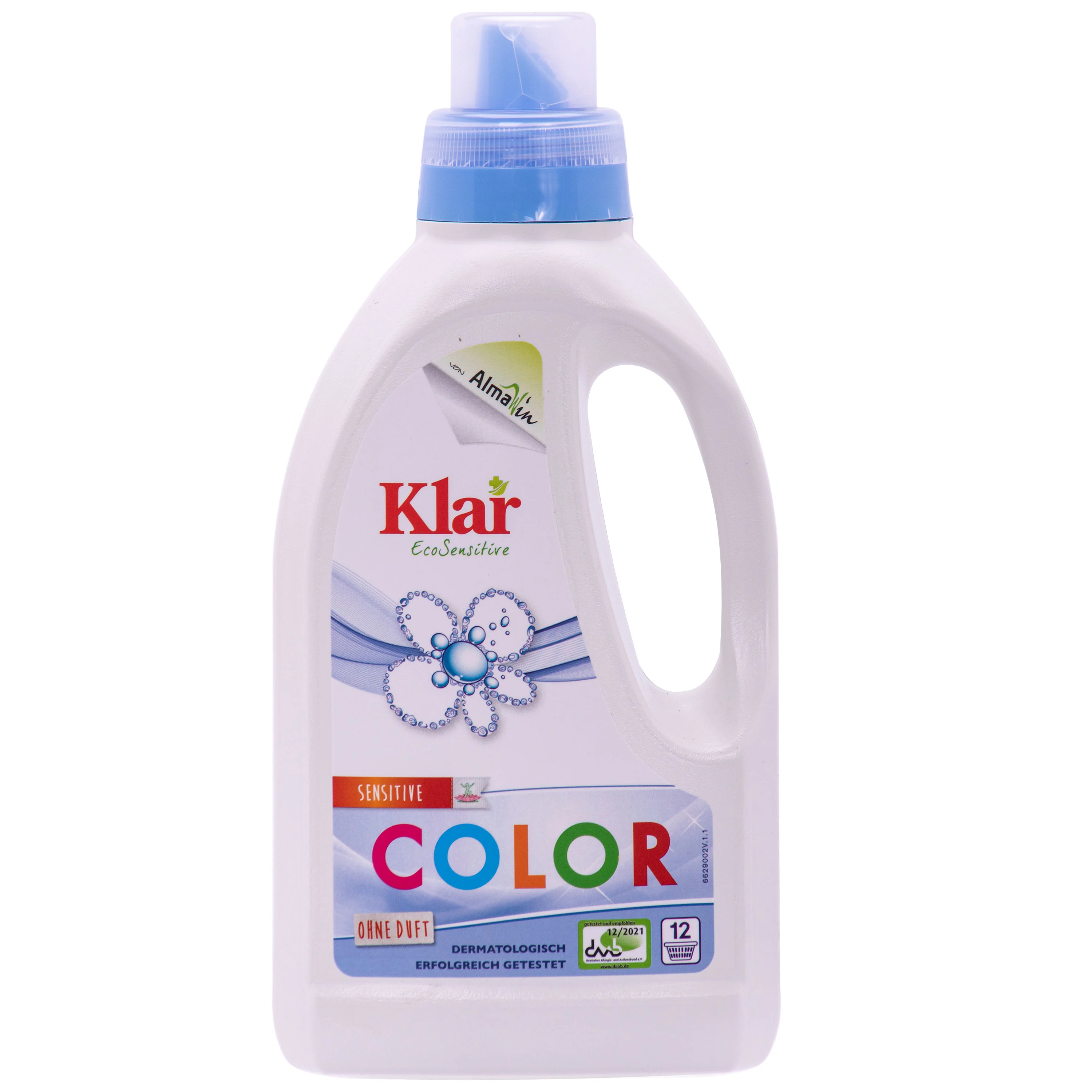 KLAR Color Waschmittel flüssig 750 ml ohne Duft
