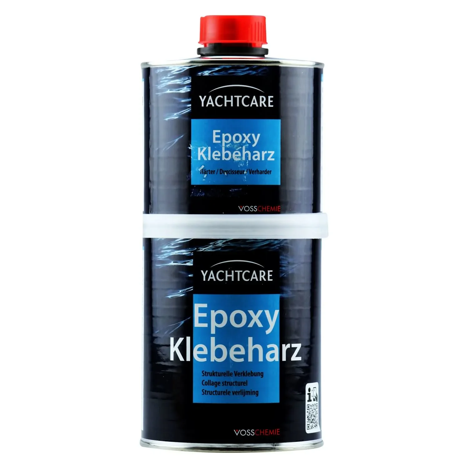 YACHTCARE Epoxy Klebeharz 1 kg Komponente A + B