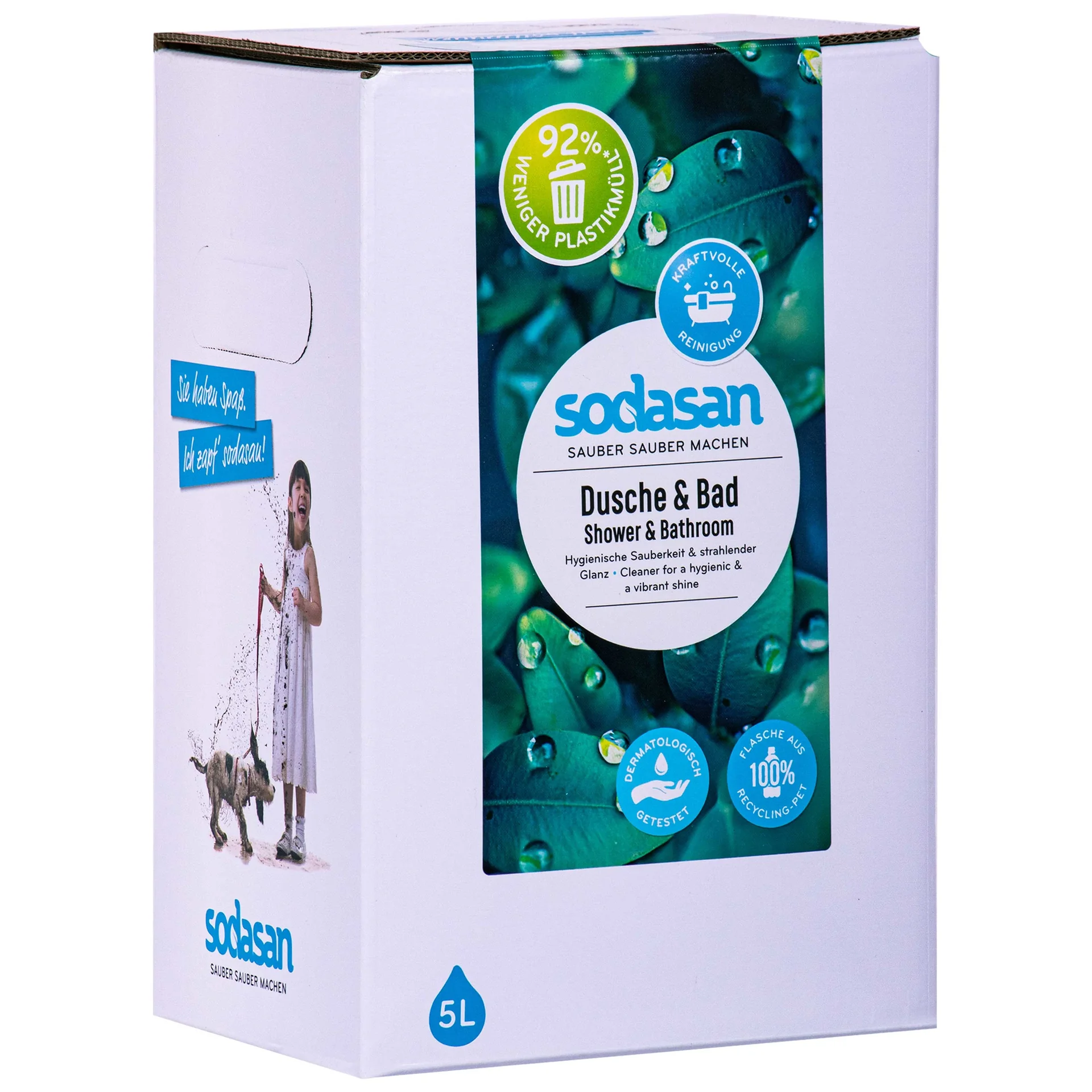 SODASAN Dusche & Bad Reiniger 5 Liter Bag in Box