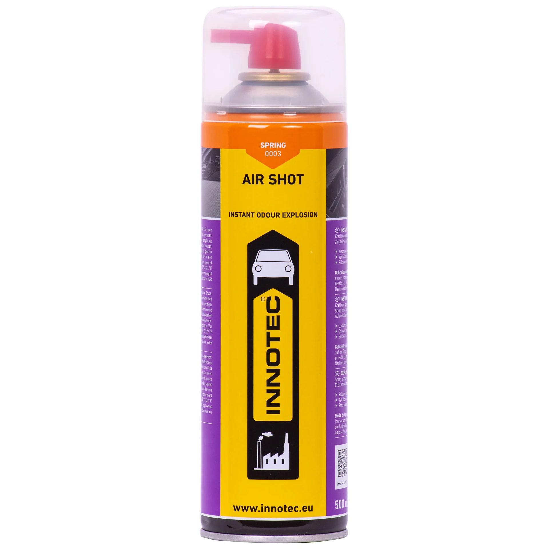 INNOTEC Air Shot Spring 500 ml Duftspray für Raum / Auto 0003 Spring