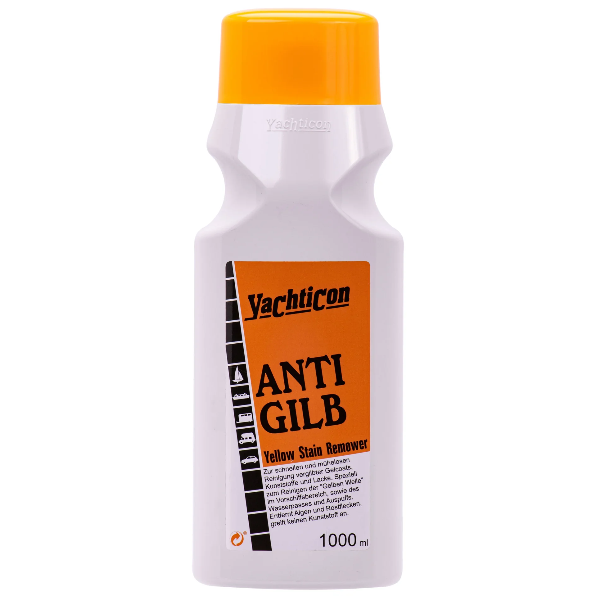 YACHTICON Anti Gilb 1 Liter zum Entfernen von gelblichem Algenbefall