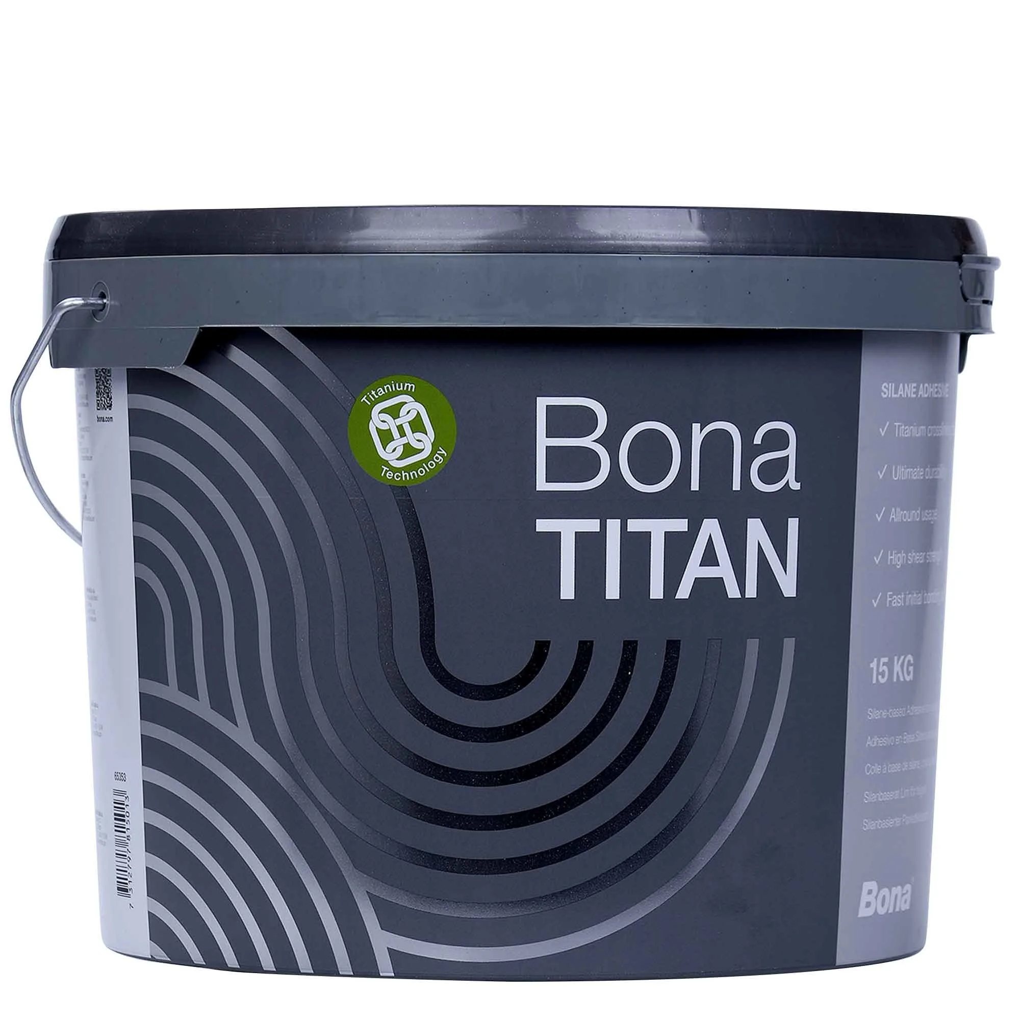 BONA TITAN Parkettklebstoff 9 x 15 kg Hochleistungsklebstoff