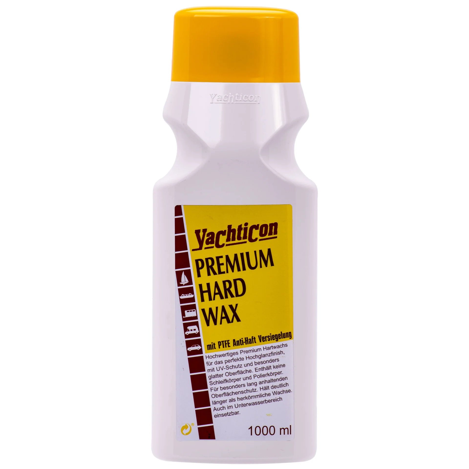 YACHTICON Premium Hard Wax 1000 ml mit Teflon® surface protector