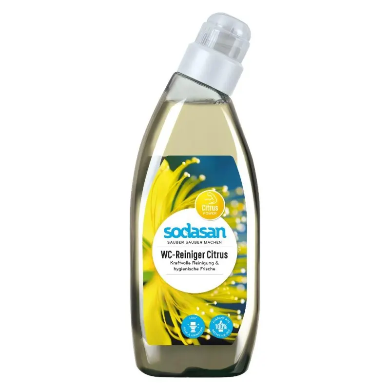 SODASAN WC Reiniger Citrus 6 x 750 ml in der Schräghalsflasche