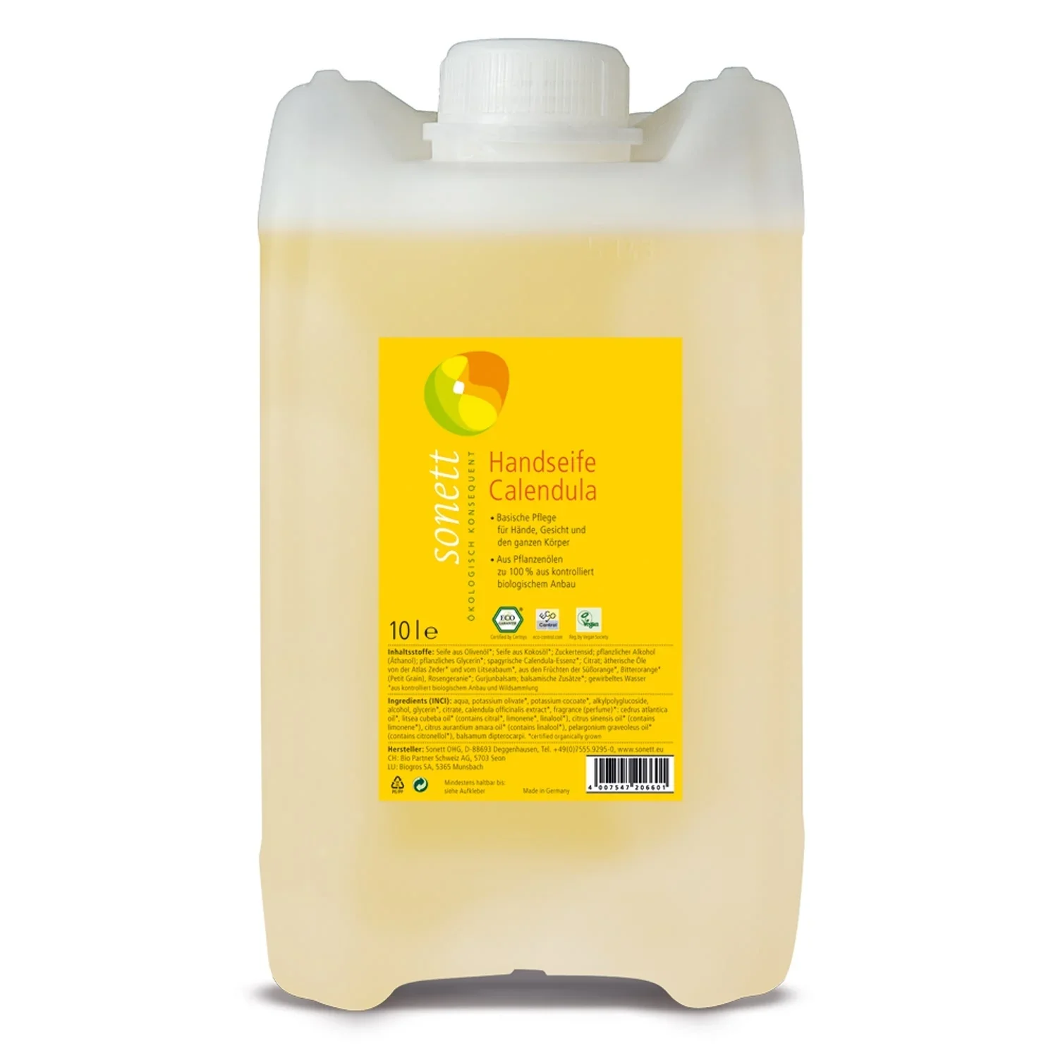 SONETT Handseife Calendula 2 x 10 Liter