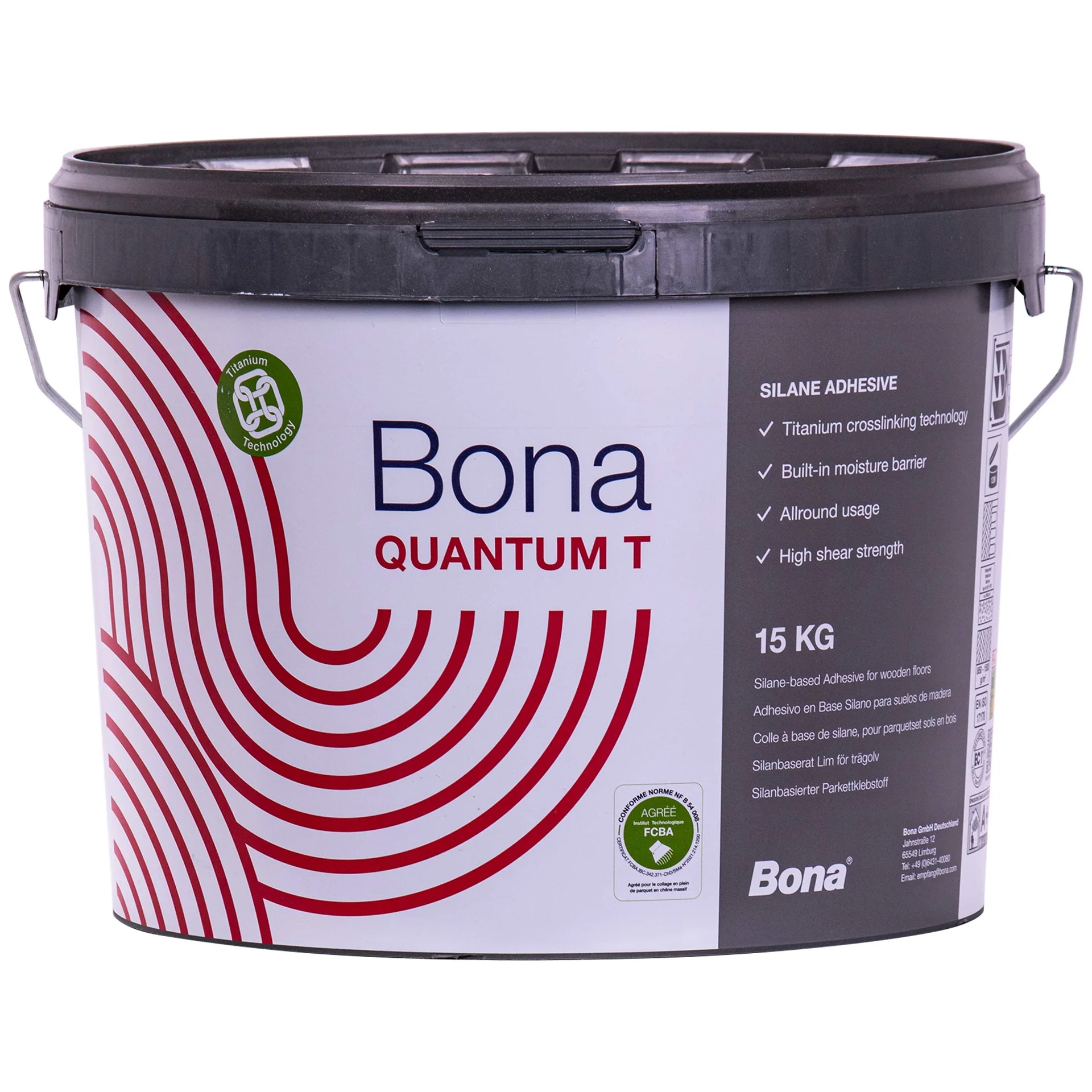 BONA QuantumT Parkettkleber 14 x 15 kg