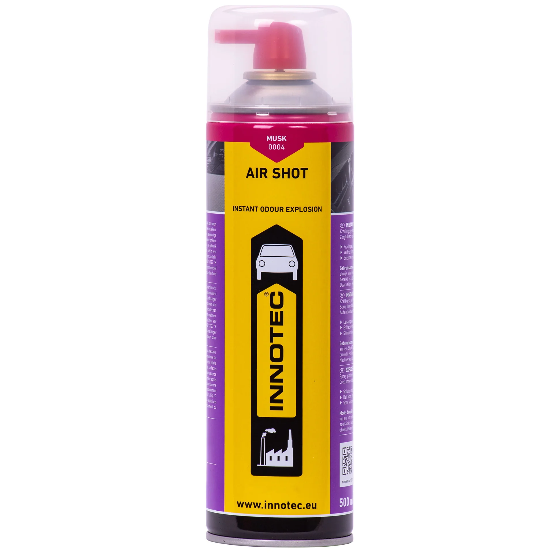 INNOTEC Air Shot Musk 500 ml Duftspray für Raum / Auto