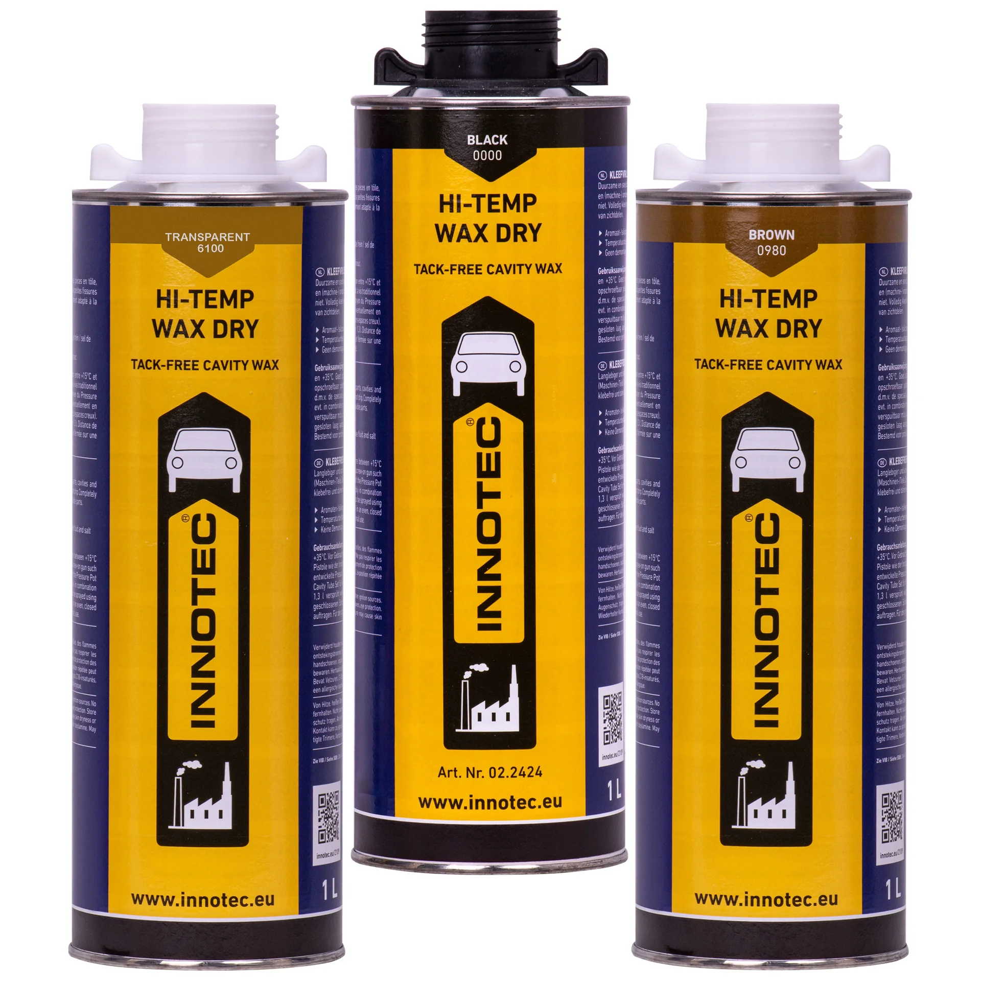 INNOTEC Hi Temp Wax DRY  Unterboden-und Hohlraumschutz in versch. Ausführungen