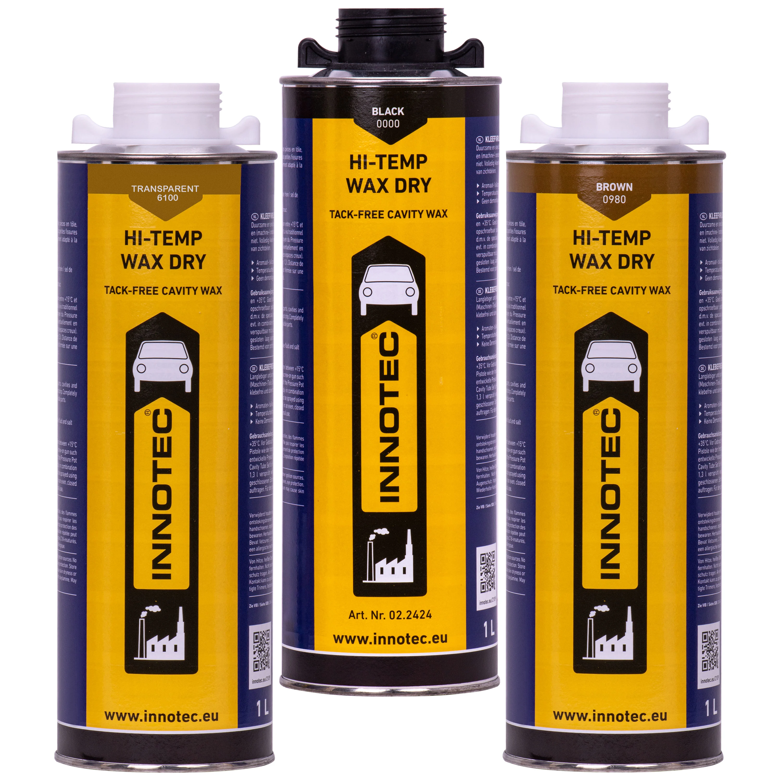 INNOTEC Hi Temp Wax DRY  Unterboden-und Hohlraumschutz in versch. Ausführungen