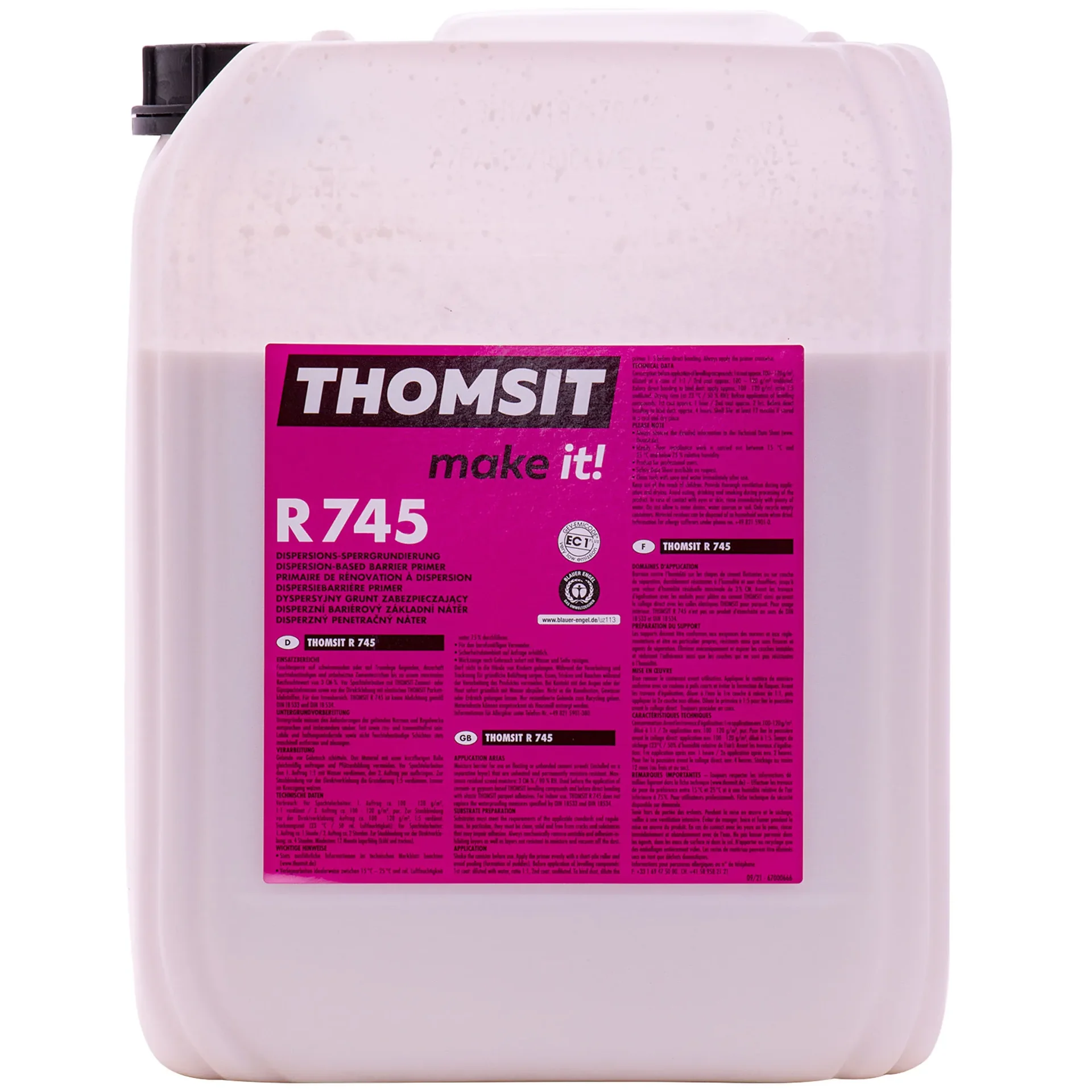 THOMSIT R 745 Dispersions-Sperrgrundierung 10kg