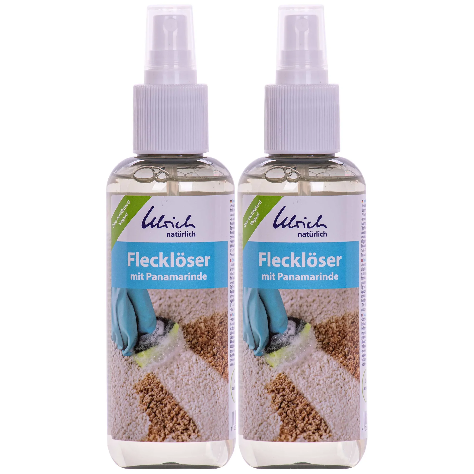 ULRICH natürlich Flecklöser mit Panamarindenextrakt 2 x250 ml Neu