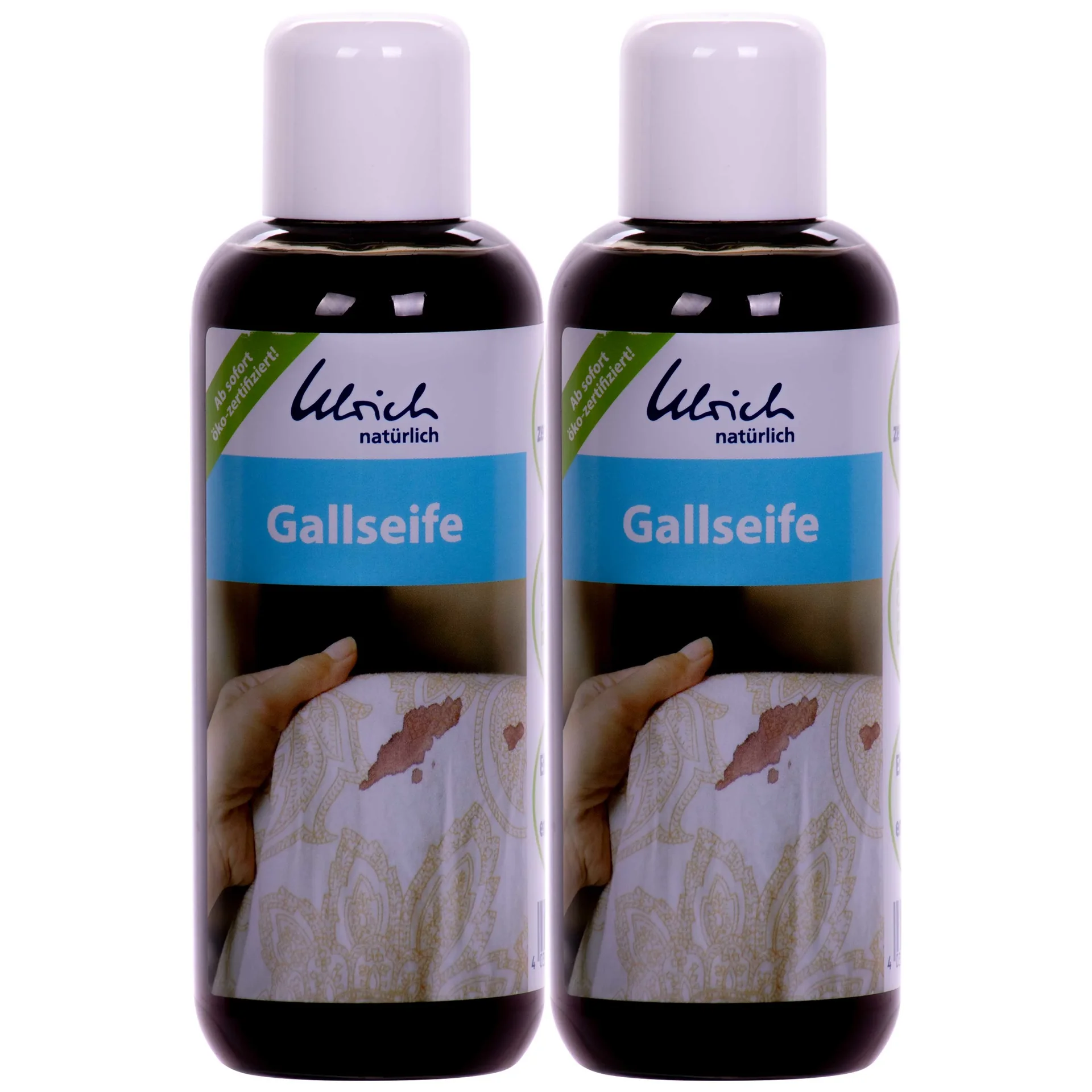 ULRICH natürlich Gallseife 2 x 250 ml flüssig palmölfrei* öko-zertifiziert