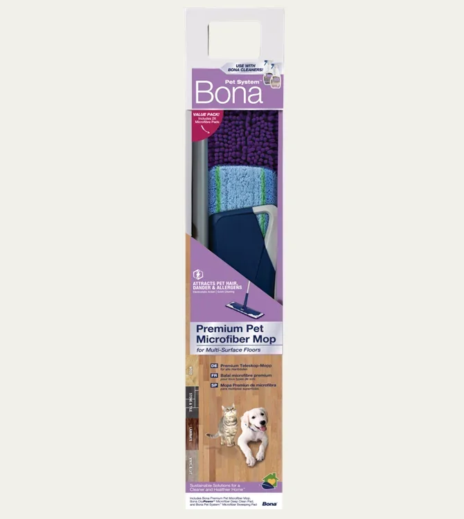 BONA Bona Pet System™ Premium Teleskop-Mopp