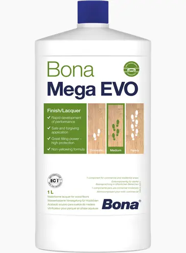 BONA MEGA EVO in verschiedenen Größengebinden