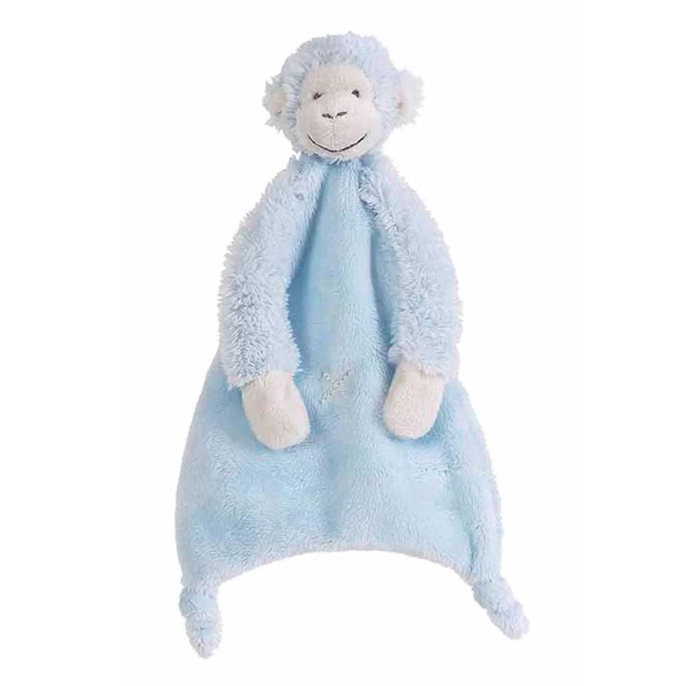 Happy Horse Baby Schmusetuch Affe Mickey blau