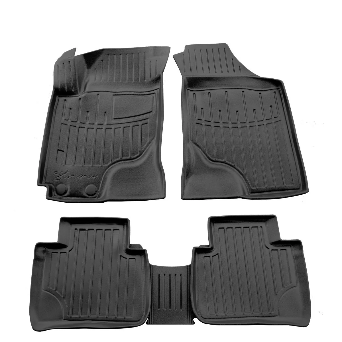 Fußmatten Auto, Gummimatten 3D für KIA Cerato (LD) (2004-2008)