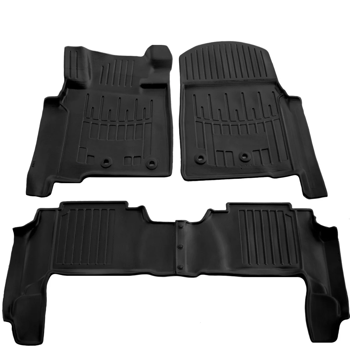 Fußmatten Auto, 3D Gummifußmatten für LEXUS LX (URJ200) (2008-2021), passgenau