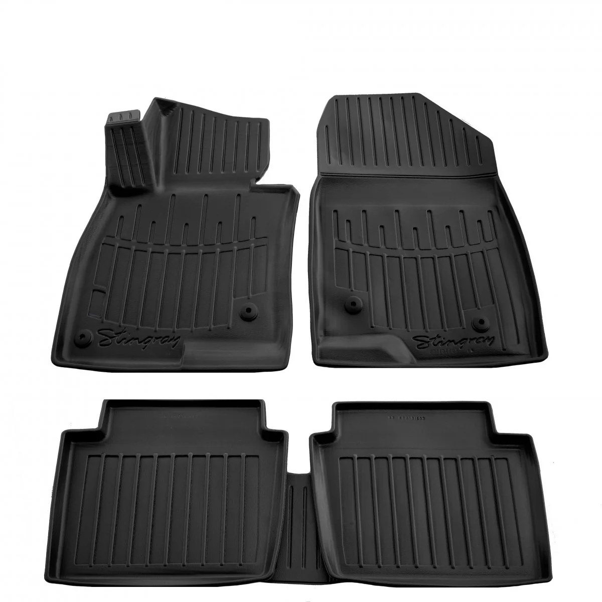 Fußmatten Auto, Gummifußmatten 3D für Mazda 6 (GJ/GL) SEDAN (2012-...), passgenau, rutschfest