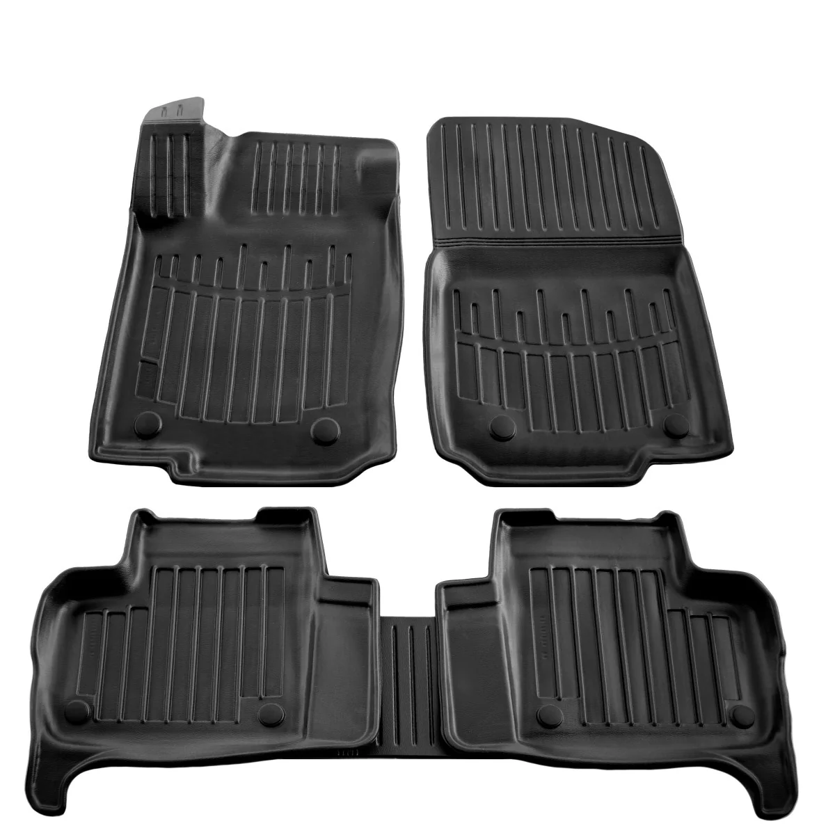 Fußmatten Auto 3D für Mercedes ML W166 (2011-2015), passgenau, wetterfest