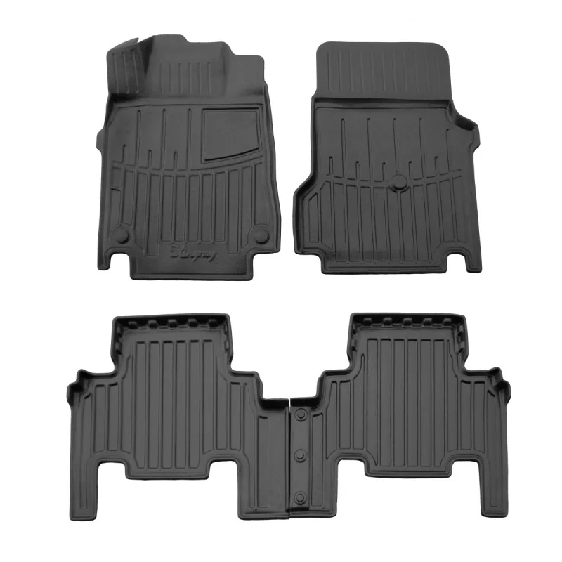 Gummifußmatten Auto für MERCEDES BENZ W168 A (1997-2004), 3D, passgenau, Polyurethan