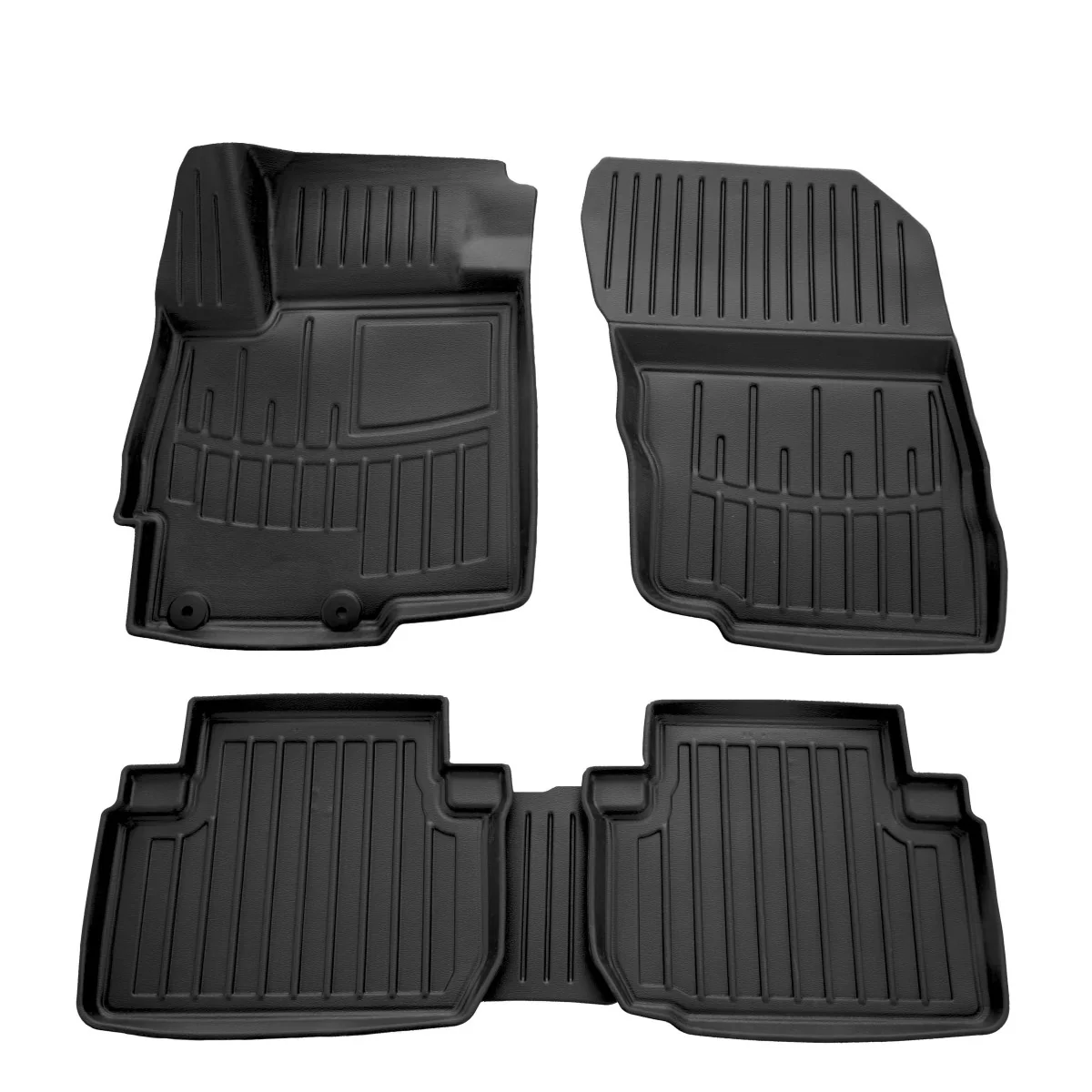 Fußmatten Auto, 3D Gummimatten für Mitsubishi Eclipse Cross (2017-...), passgenau