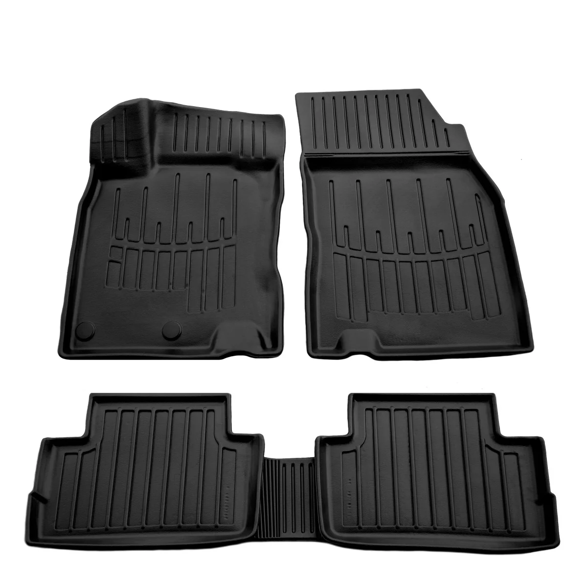 Fußmatten Auto, Gummimatten Auto 3D für NISSAN QASHQAI (J11) (2014-2021), passgenaue Autofußmatten