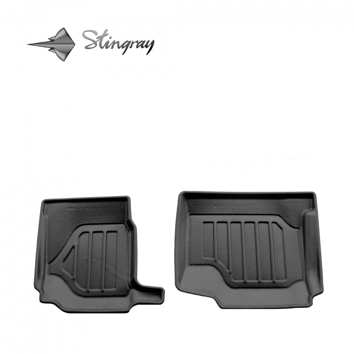 Gummifußmatten Auto für NISSAN QASHQAI+2 (J10) 2008-2014, 3. Reihe, 3D, passgenau, robust
